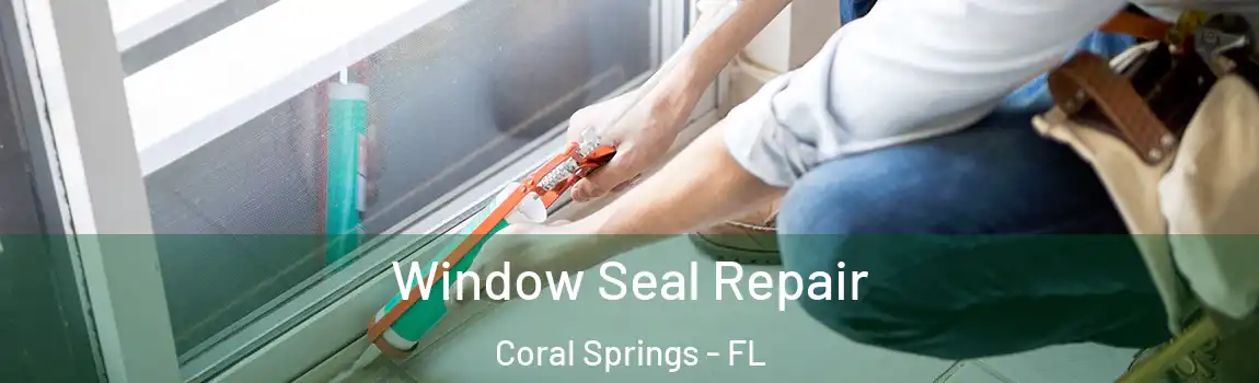 Window Seal Repair Coral Springs - FL